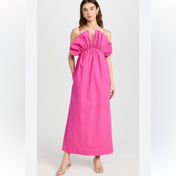 Mara Hoffman Dresses & Skirts - Mara Hoffman Vibrant Pink Maxi Dress size 2